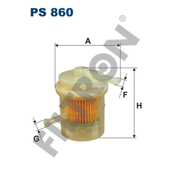 Filtre à gasoil Filtron PS860 Filtre à gasoil Filtron PS860