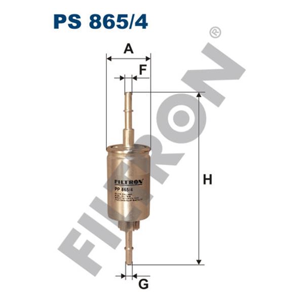 Filtre à gasoil Filtron PS865/4 Filtre à gasoil Filtron PS865/4
