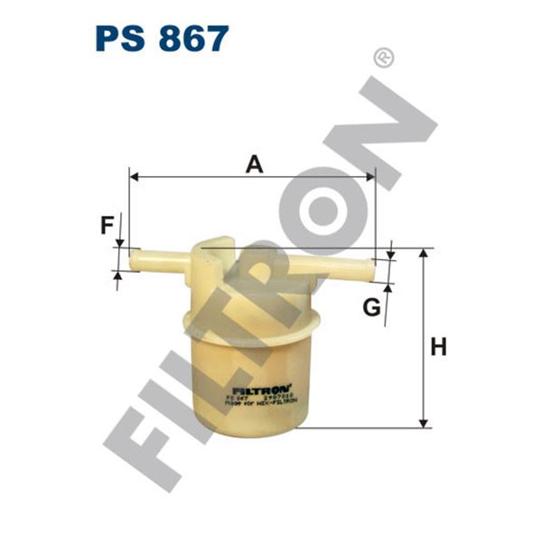 Filtre à gasoil Filtron PS867 Filtre à gasoil Filtron PS867