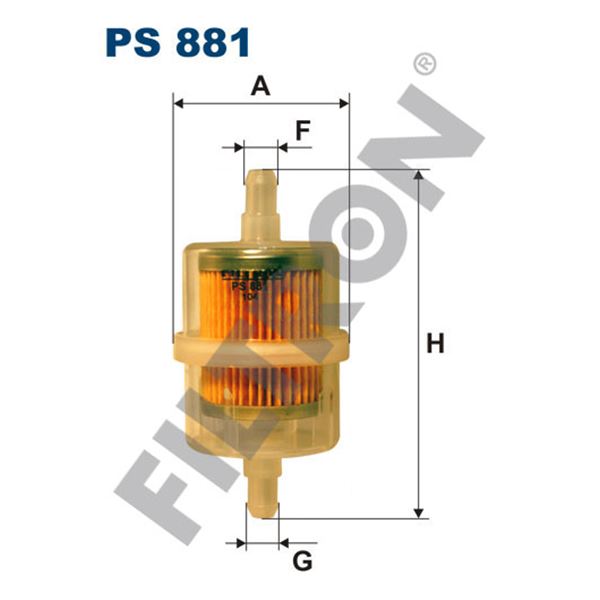Filtre à gasoil Filtron PS881 Filtre à gasoil Filtron PS881