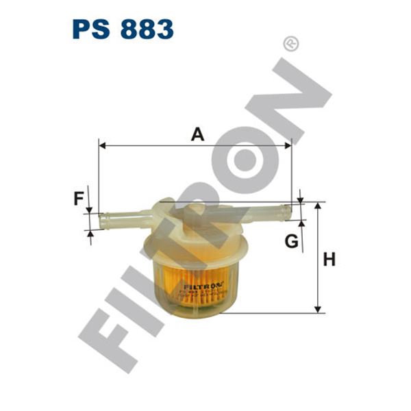 Filtre à gasoil Filtron PS883 Filtre à gasoil Filtron PS883