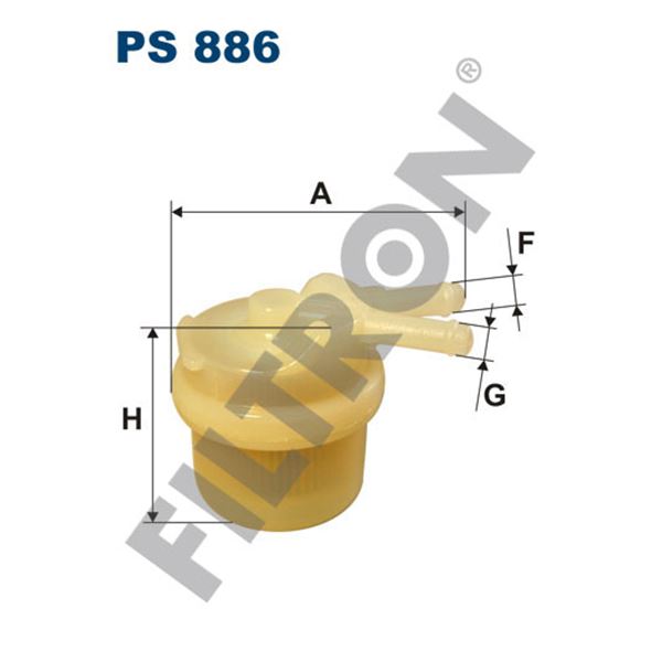 Filtre à gasoil Filtron PS886 Filtre à gasoil Filtron PS886