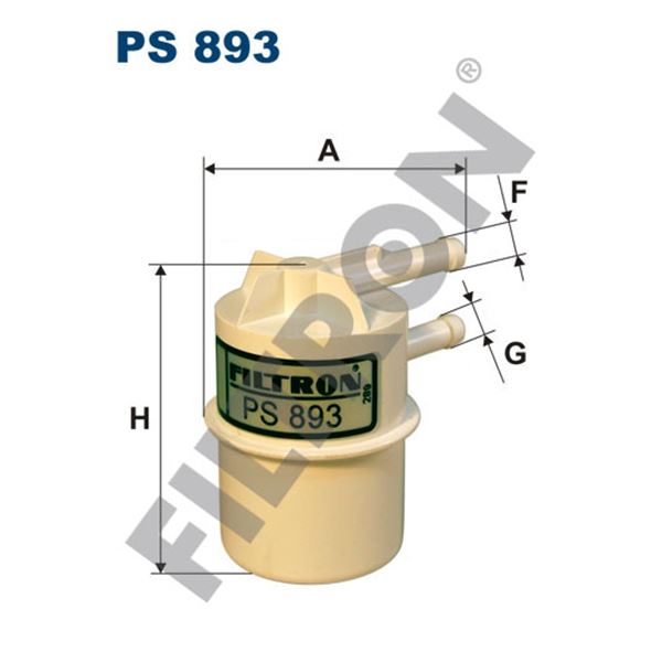 Filtre à gasoil Filtron PS893 Filtre à gasoil Filtron PS893