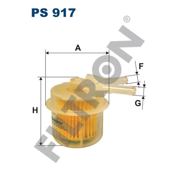 Filtre à gasoil Filtron PS917 Filtre à gasoil Filtron PS917