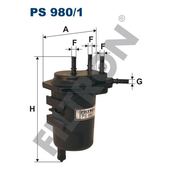 Filtre à gasoil Filtron PS980/1 Filtre à gasoil Filtron PS980/1