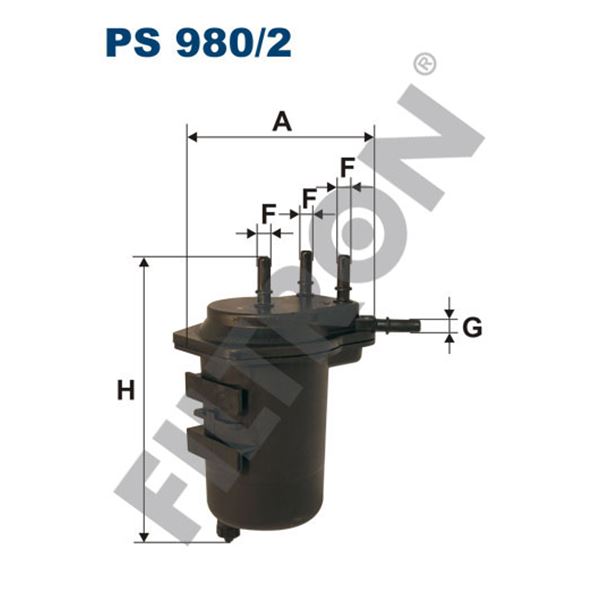 Filtre à gasoil Filtron PS980/2 Filtre à gasoil Filtron PS980/2
