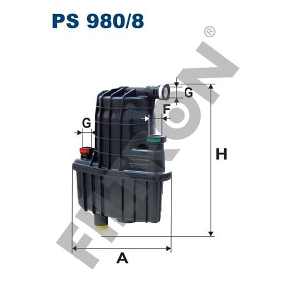 Filtre à gasoil Filtron PS980/8 Filtre à gasoil Filtron PS980/8