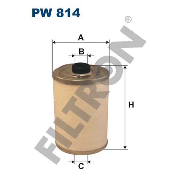 Filtre à gasoil Filtron PW814 Filtre à gasoil Filtron PW814