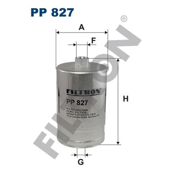 Filtre à essence Filtron PP827 Filtre à essence Filtron PP827