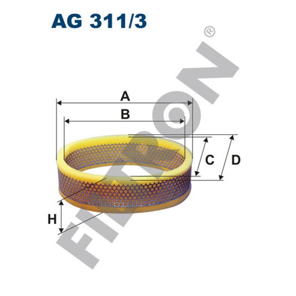 Filtre à air Filtron AG311/3 Filtre à air Filtron AG311/3
