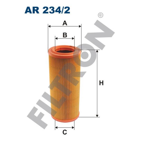 Filtre à air Filtron AR234/2 Filtre à air Filtron AR234/2