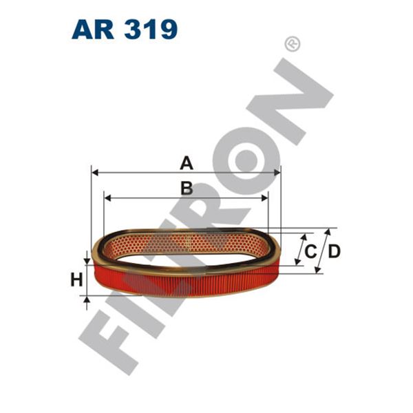 Filtre à air Filtron AR319 Filtre à air Filtron AR319