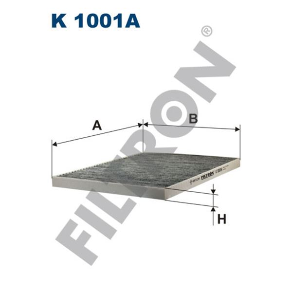 Filtre d'habitacle Filtron K1001A Filtre d'habitacle Filtron K1001A