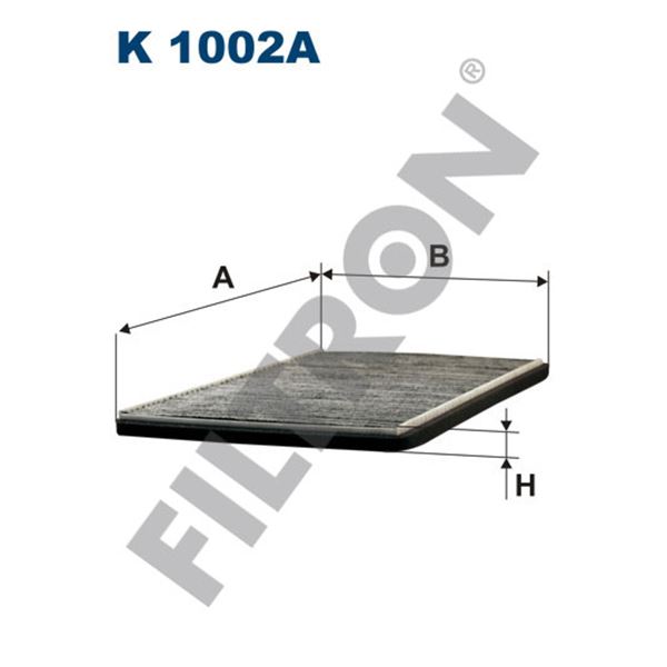 Filtre d'habitacle Filtron K1002A Filtre d'habitacle Filtron K1002A