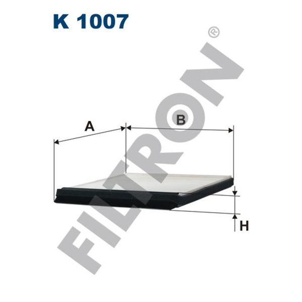 Filtre d'habitacle Filtron K1007 Filtre d'habitacle Filtron K1007