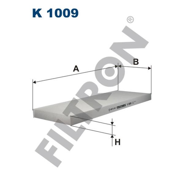 Filtre d'habitacle Filtron K1009 Filtre d'habitacle Filtron K1009