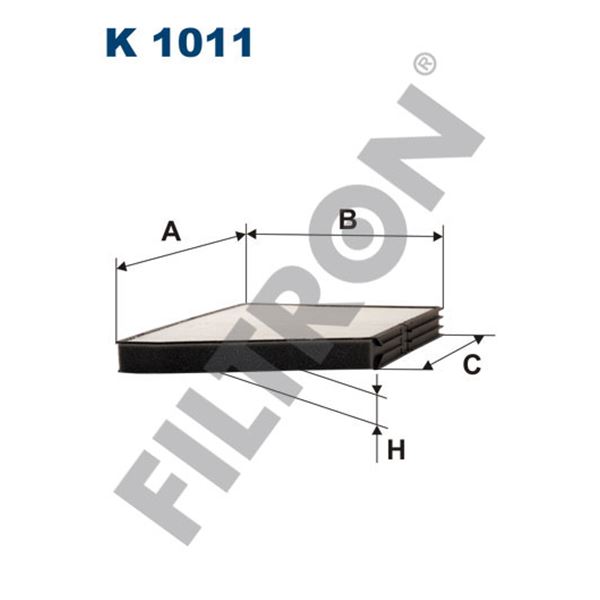 Filtre d'habitacle Filtron K1011 Filtre d'habitacle Filtron K1011