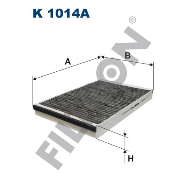 Filtre d'habitacle Filtron K1014A Filtre d'habitacle Filtron K1014A