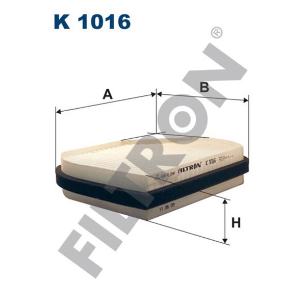 Filtre d'habitacle Filtron K1016 Filtre d'habitacle Filtron K1016