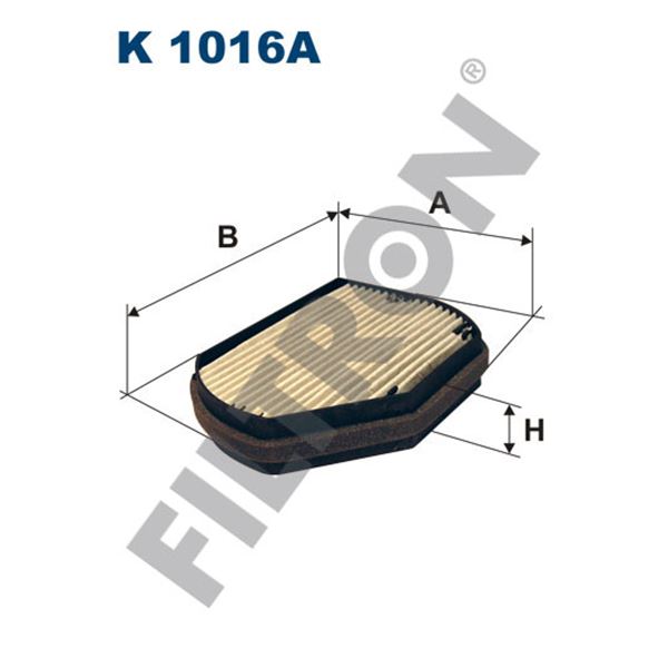 Filtre d'habitacle Filtron K1016A Filtre d'habitacle Filtron K1016A
