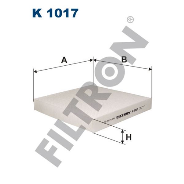 Filtre d'habitacle Filtron K1017 Filtre d'habitacle Filtron K1017