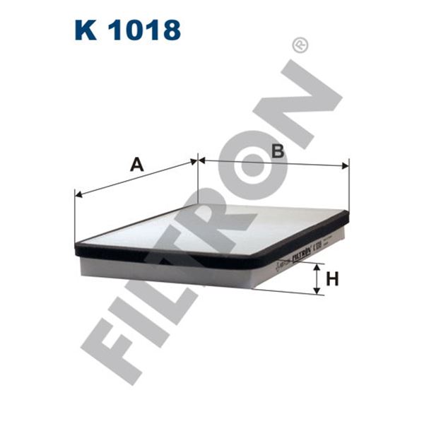 Filtre d'habitacle Filtron K1018 Filtre d'habitacle Filtron K1018