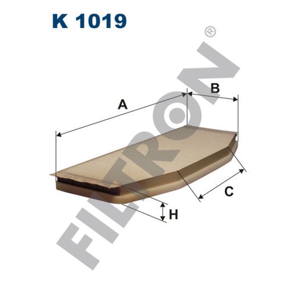 Filtre d'habitacle Filtron K1019 Filtre d'habitacle Filtron K1019