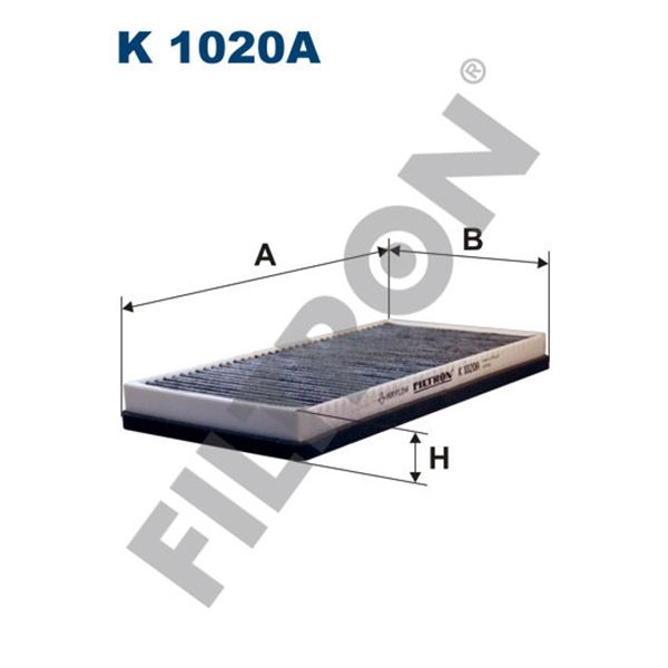Filtre d'habitacle Filtron K1020A Filtre d'habitacle Filtron K1020A