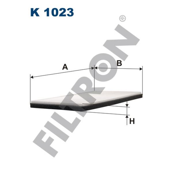 Filtre d'habitacle Filtron K1023 Filtre d'habitacle Filtron K1023