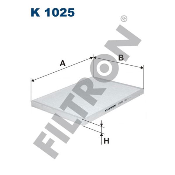 Filtre d'habitacle Filtron K1025 Filtre d'habitacle Filtron K1025