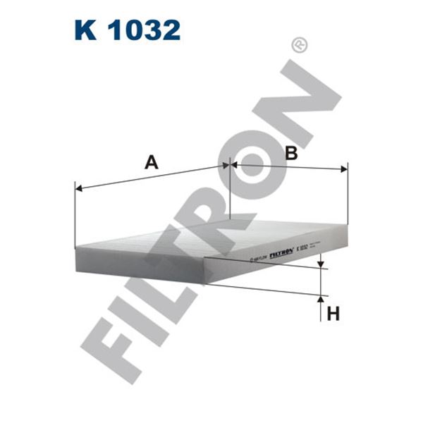 Filtre d'habitacle Filtron K1032 Filtre d'habitacle Filtron K1032