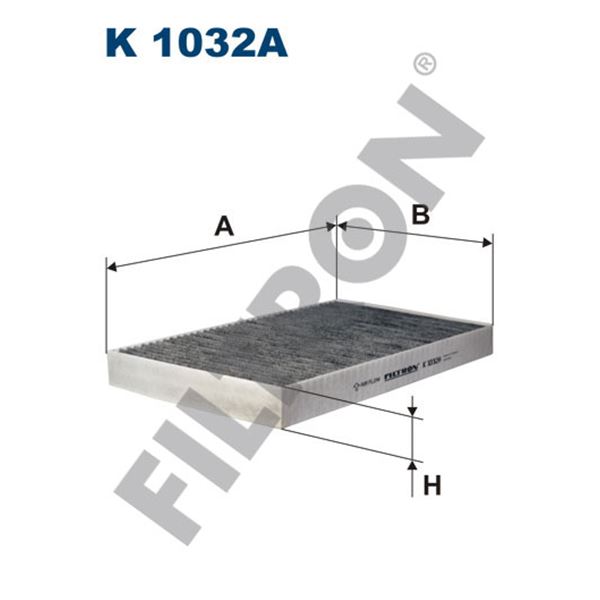 Filtre d'habitacle Filtron K1032A Filtre d'habitacle Filtron K1032A