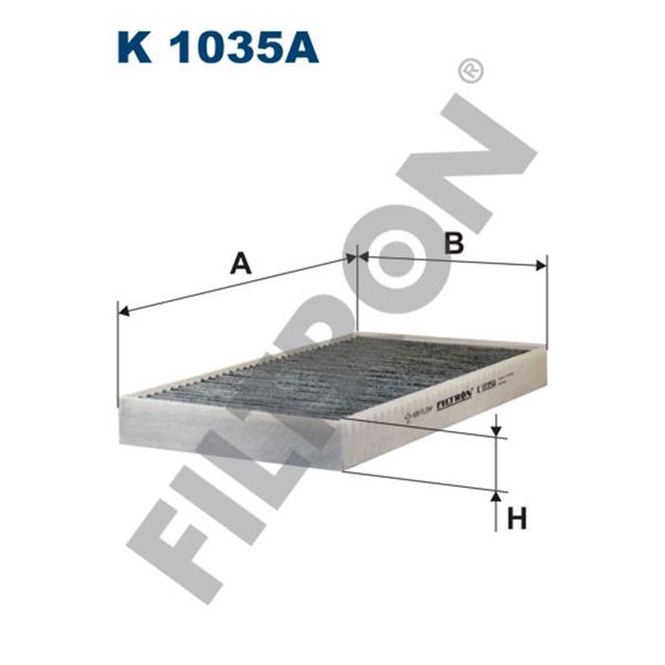 Filtre d'habitacle Filtron K1035A Filtre d'habitacle Filtron K1035A