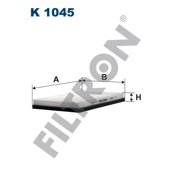 Filtre d'habitacle Filtron K1045 Filtre d'habitacle Filtron K1045