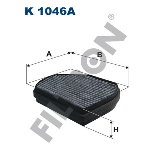 Filtre d'habitacle Filtron K1046A Filtre d'habitacle Filtron K1046A