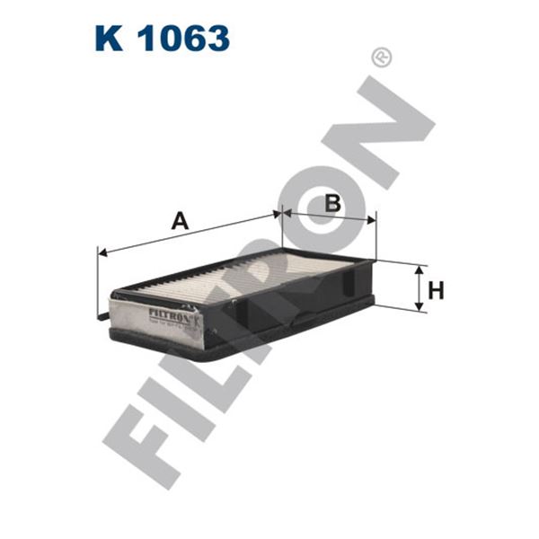Filtre d'habitacle Filtron K1063 Filtre d'habitacle Filtron K1063