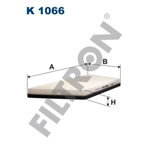 Filtre d'habitacle Filtron K1066 Filtre d'habitacle Filtron K1066
