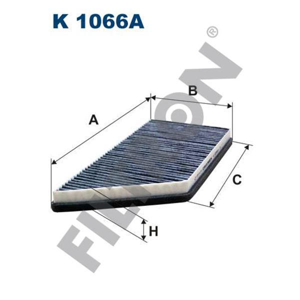 Filtre d'habitacle Filtron K1066A Filtre d'habitacle Filtron K1066A