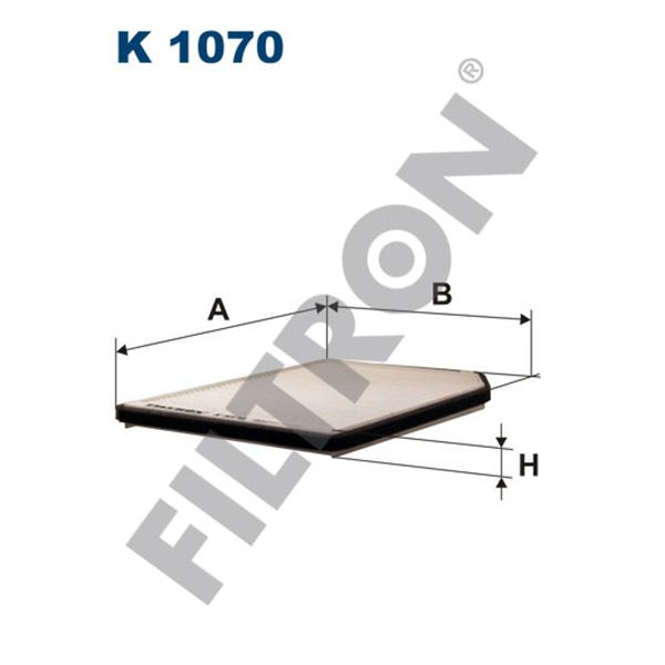 Filtre d'habitacle Filtron K1070 Filtre d'habitacle Filtron K1070