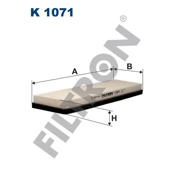 Filtre d'habitacle Filtron K1071 Filtre d'habitacle Filtron K1071