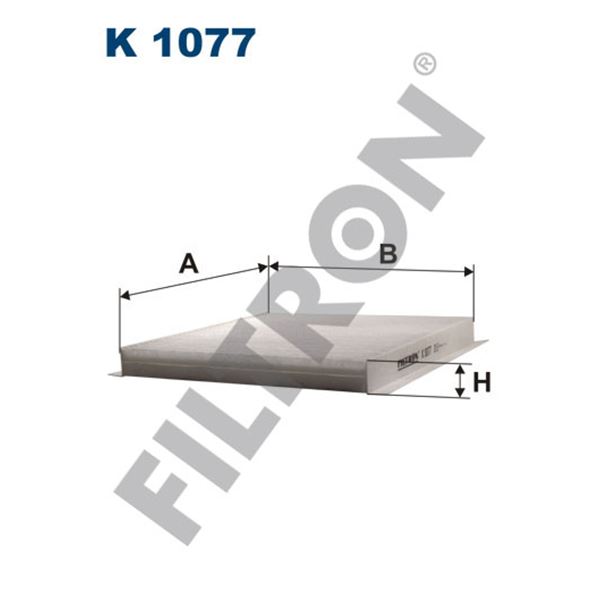 Filtre d'habitacle Filtron K1077 Filtre d'habitacle Filtron K1077