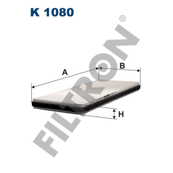 Filtre d'habitacle Filtron K1080 Filtre d'habitacle Filtron K1080