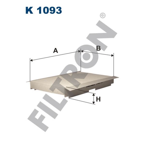 Filtre d'habitacle Filtron K1093 Filtre d'habitacle Filtron K1093