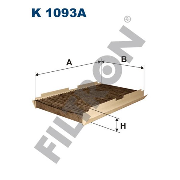 Filtre d'habitacle Filtron K1093A Filtre d'habitacle Filtron K1093A