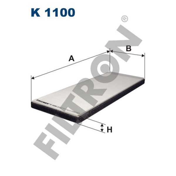 Filtre d'habitacle Filtron K1100 Filtre d'habitacle Filtron K1100