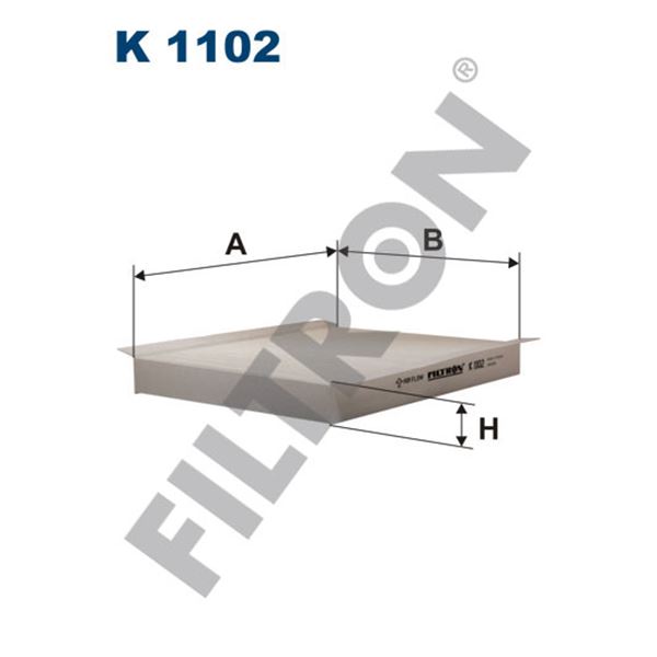 Filtre d'habitacle Filtron K1102 Filtre d'habitacle Filtron K1102