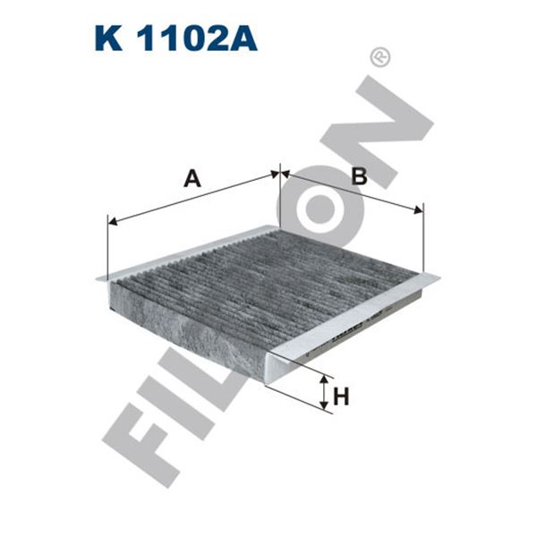 Filtre d'habitacle Filtron K1102A Filtre d'habitacle Filtron K1102A