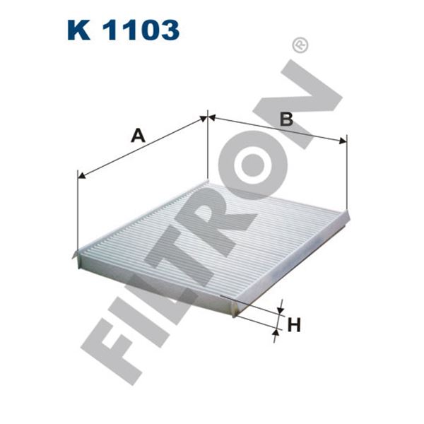 Filtre d'habitacle Filtron K1103 Filtre d'habitacle Filtron K1103
