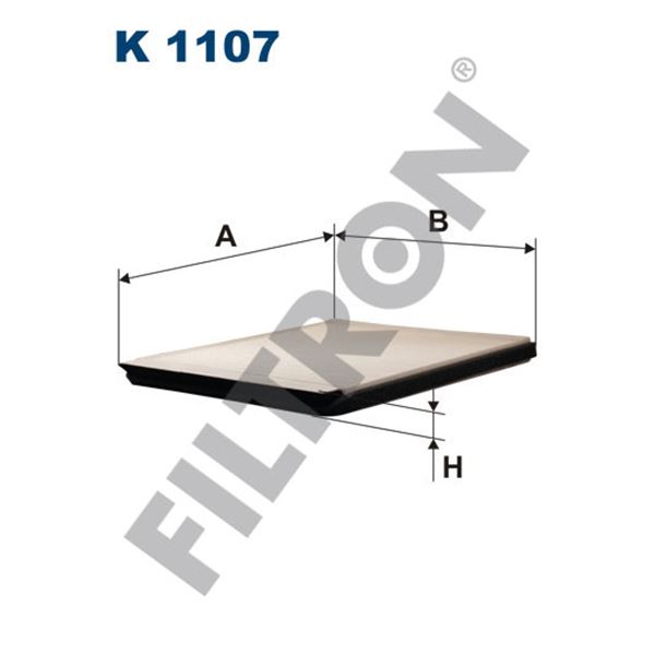 Filtre d'habitacle Filtron K1107 Filtre d'habitacle Filtron K1107