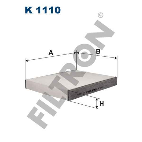 Filtre d'habitacle Filtron K1110 Filtre d'habitacle Filtron K1110